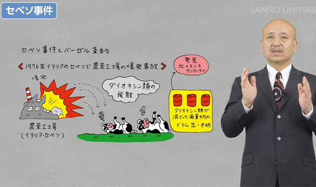 環境汚染と対策 ~セベソ事件とバーゼル条約~