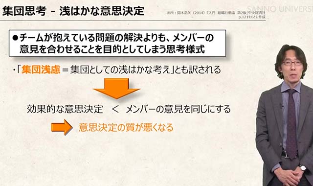 集団極性化と集団思考