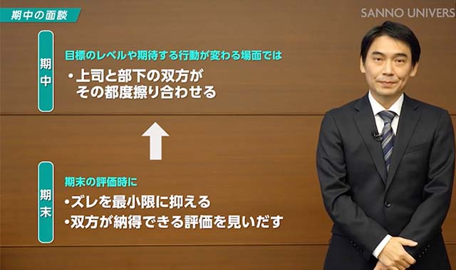 人事評価と面談