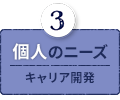 個人のニーズ（キャリア開発）