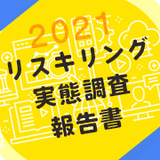 日本の企業・組織におけるリスキリング実態調査 報告書のイメージ