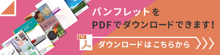 パンフレットをPDFでダウンロードできます！